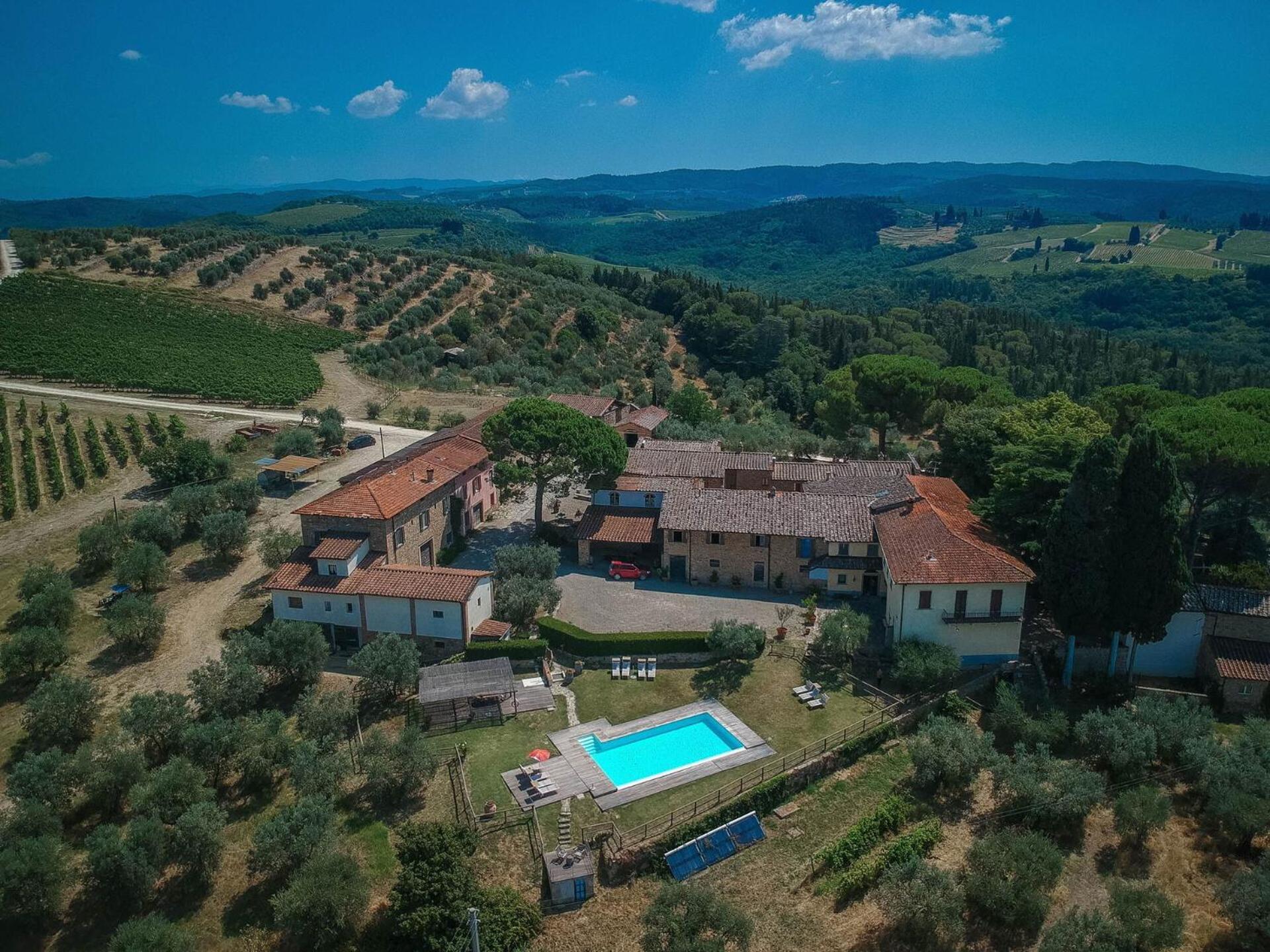 Ferienwohnung Fattoria Le Fonti Poggibonsi Exterior foto
